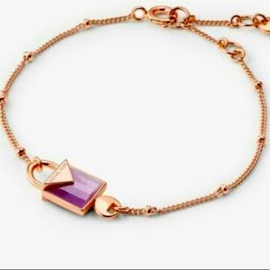 NWT Dainty MK Chain Bracelet